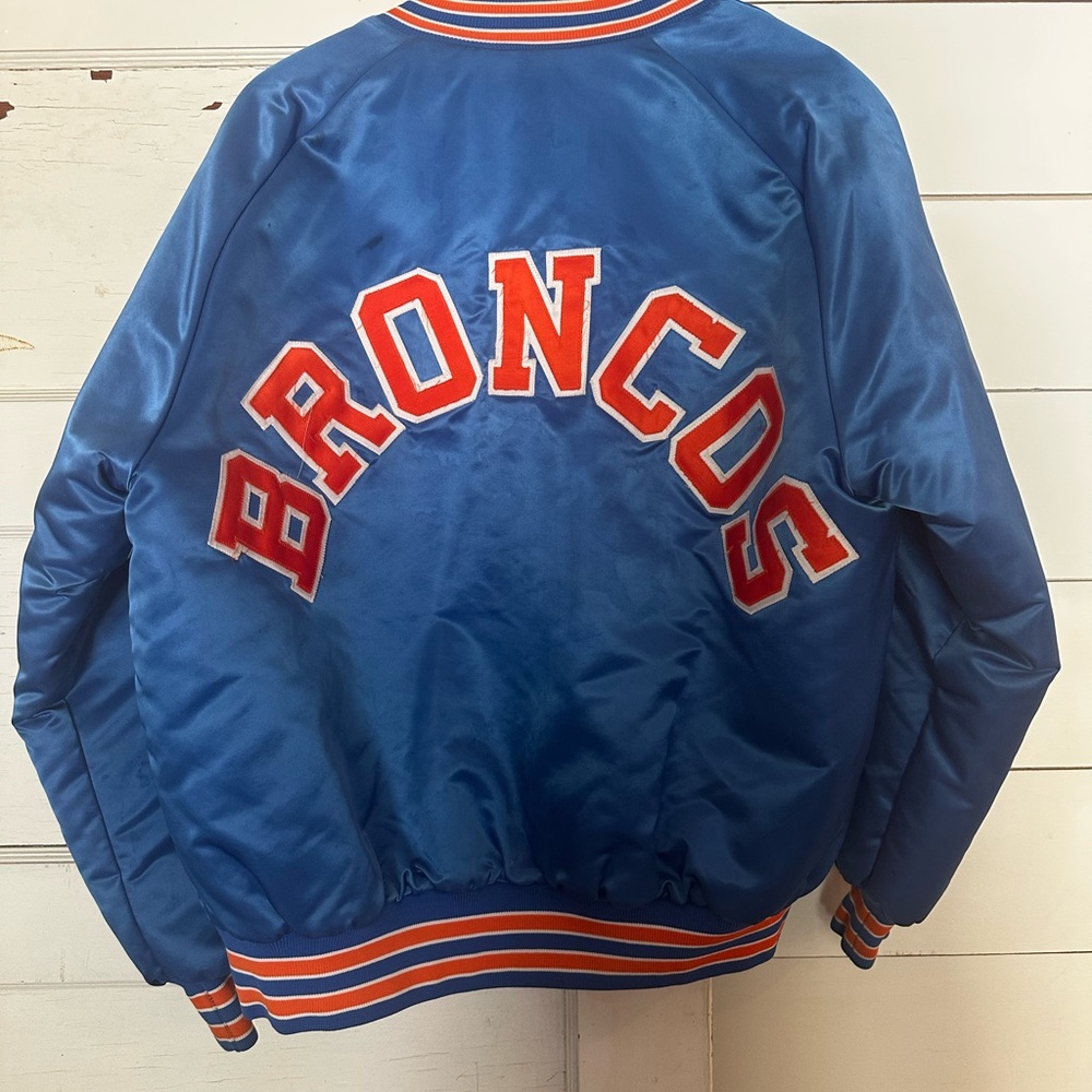 Vintage Denver Broncos bomber jacket - Picture 2 of 9